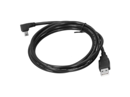 Cabo De Dados Do Cotovelo Esquerdo Usb2.0 Macho Para Mini Usb Macho Acessórios De Disco Rígido 1.8m