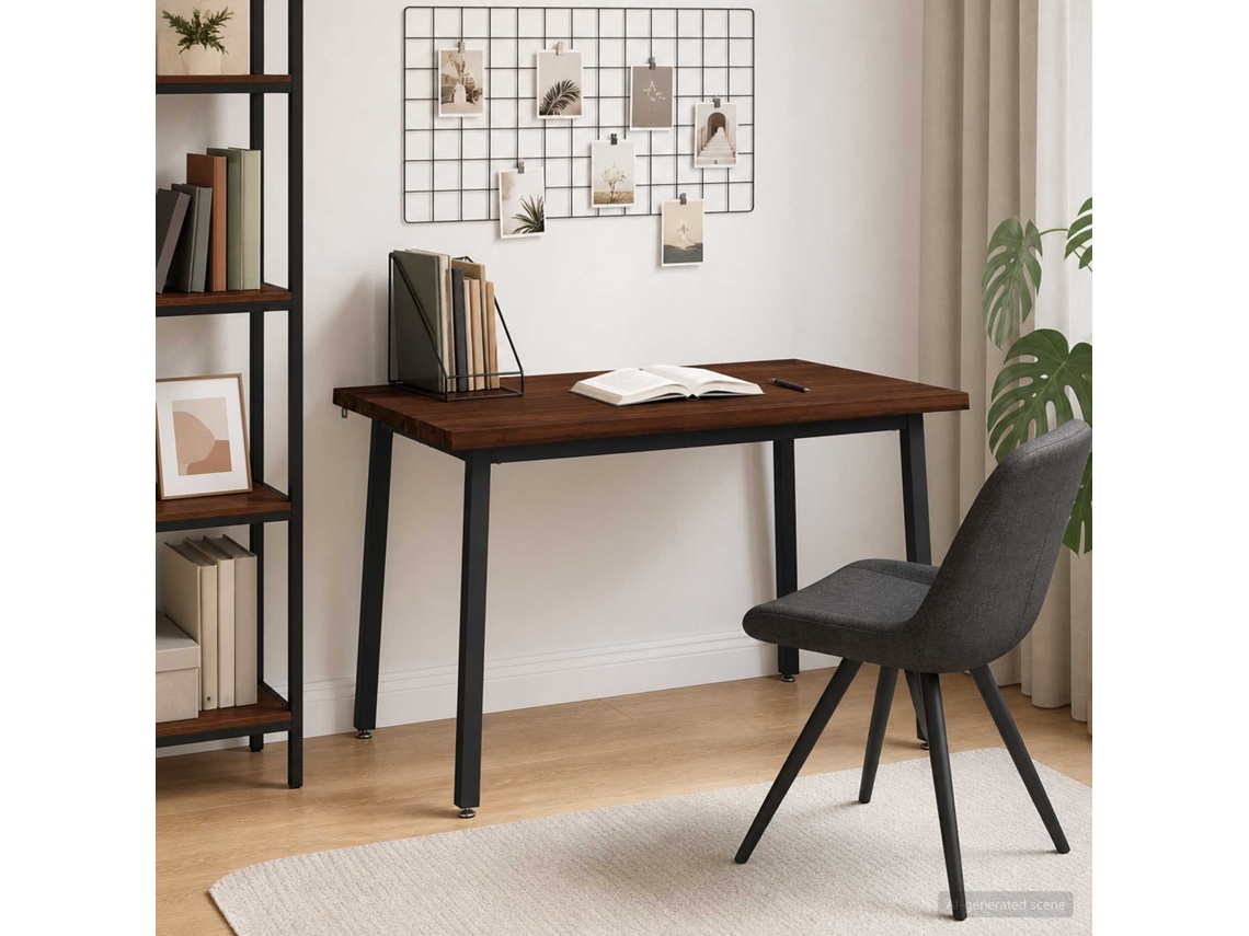 Vidaxl 120 X 70 X 75 Cm Madeira Sólida De Acácia Retangular