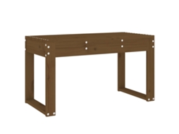 Garden Bench, Garden Benches Vidaxl Marrom Madeira De Pinho (80 X 38 X 45 Cm)