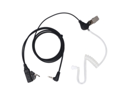 Fone De Ouvido Em Forma De G Com Microfone E Tubo Acústico 3.5mm Para Rádio De Dois Way Lite 1s 2 2s 3 Intercom