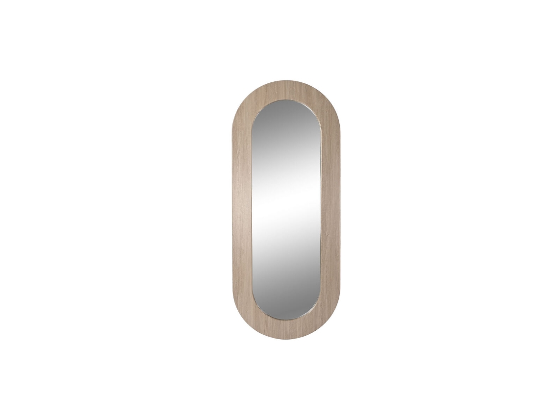Espelho de Parede HOME ESPRIT Natural Espelho Madeira Mdf Urbana 65 X 2,2 X 160 Cm