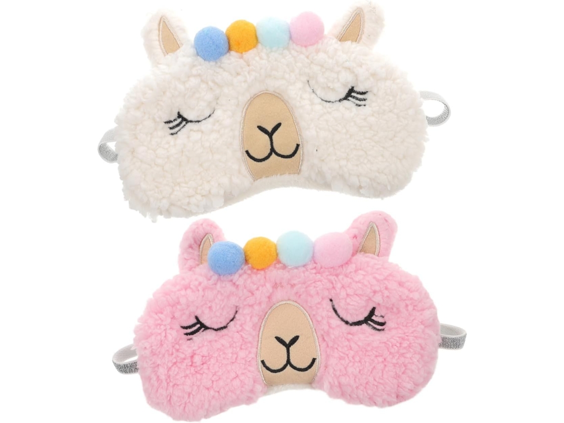 Conjunto De 2 Máscaras De Dormir Portáteis, Protetores De Olhos