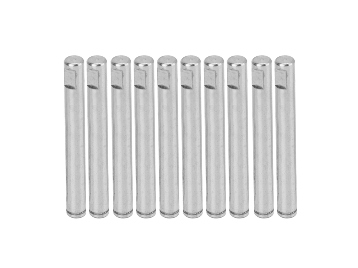 Mali 10 Pcs Eixo de Motor Sem Escova para Avião Modelo Carro Barco Rc Diâmetro 4mm Comprimento 35.4mm