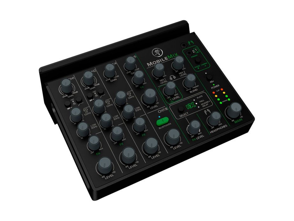 Console De Mixagem Analógica Usb 8 Canais Bluetooth E Efeitos Mackie Smk Mobilemix
