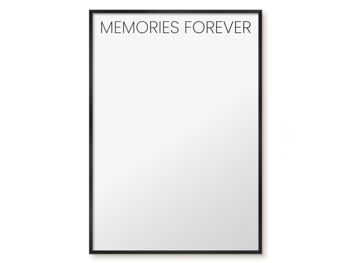 Magnetic Board For Wall Memories Forever For The Bedroom Espelharte (70x100 Cm)