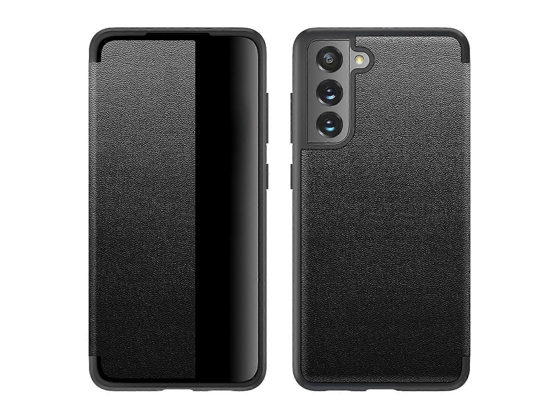 Capa Couro Antichoque Para Samsung Galaxy S21 Fe, Elysve