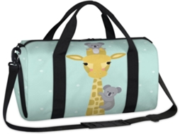 Bolsa Girafa Coala 45x21x23cm Tecido Poliést. S/MARCA