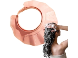 Touca De Banho Ajustável 24cm | Aba Larga Protetor Shampoo Para Crianças, Adultos E Idosos – Proteção Confortável Para A