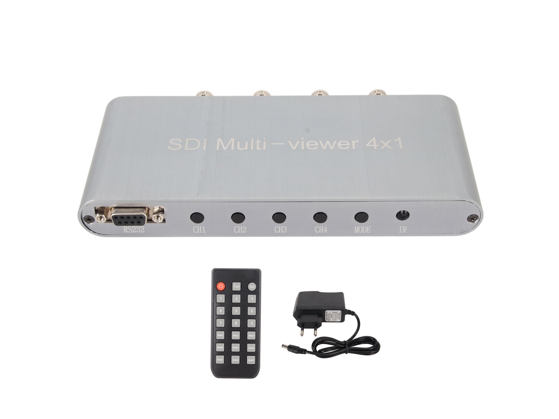 Multi Viewer Sdi Com 4 Entradas Sdi E Saída Hdmi 1080p