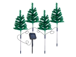 Rebe-lâmpada De Natal Solar Led Para Jardim Exterior, Luzes De Cor Muda, Impermeável Ip65, Decoração De Paisagem