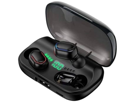 Auriculares Bluetooth True Wireless ENKERS 5.0 com Estojo de Carregamento Sem Fio Estéreo Tws na Orelha com Microfone