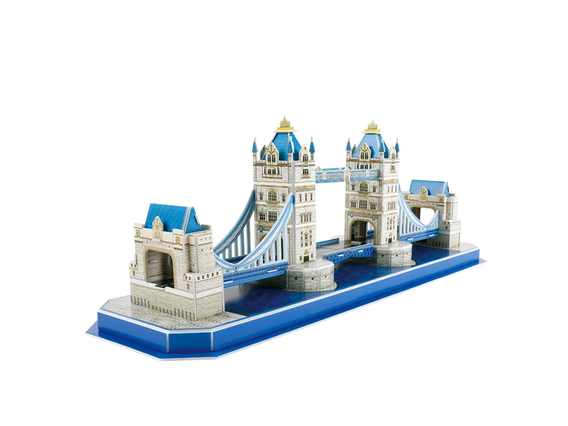 Quebra-cabeça 3d Da Tower Bridge, Tamanho Grande 0x0x0cm.