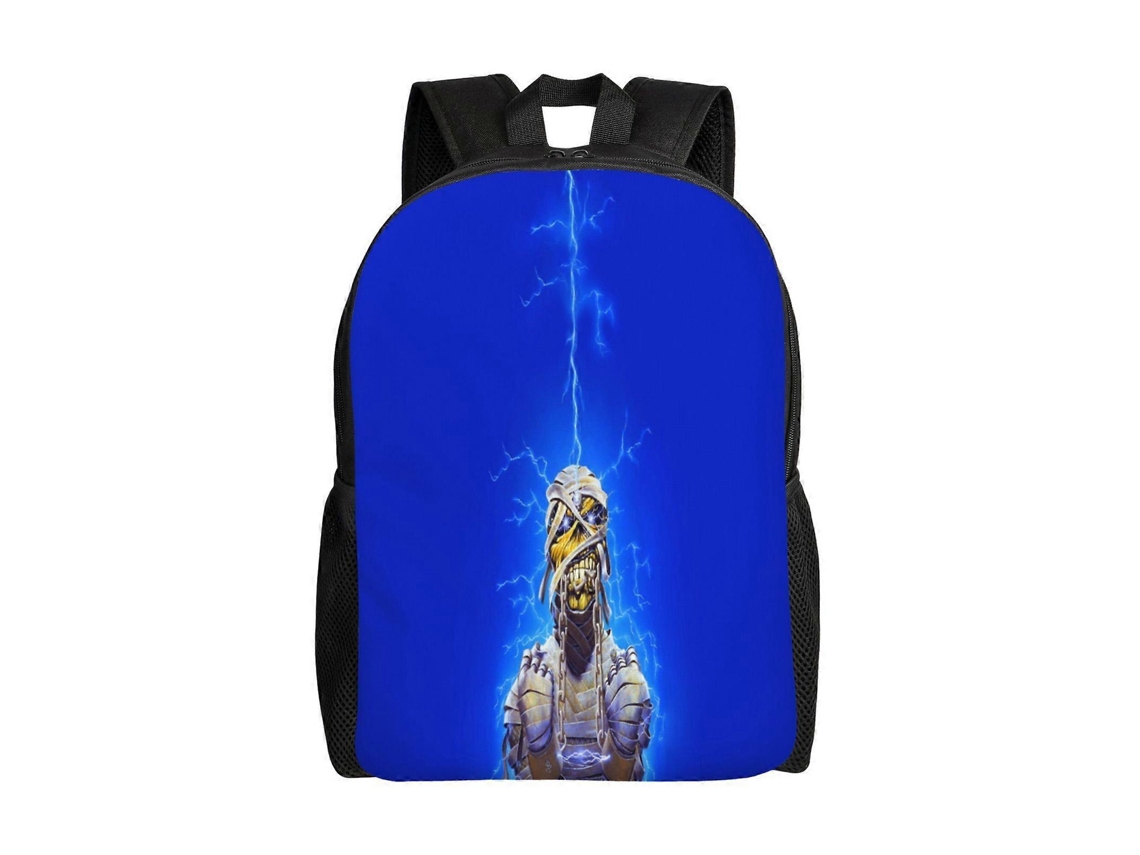 Mochila Iron Maiden T498 Para Estudantes, Durável E Leve, Alça De Ombro Impermeável E Respirável N498 Olysi Shop