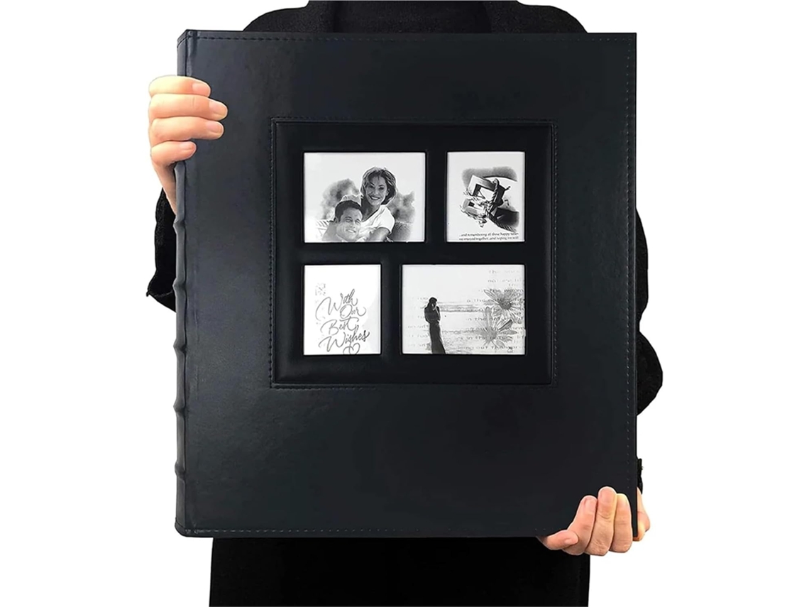 Álbum De Fotos 500 Bolsas - Grande Capacidade Para Conter Fotos Horizontais E Verticais 4 X 6 Bolsas Para