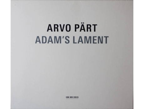 CD Arvo Pärt - Adam's Lament