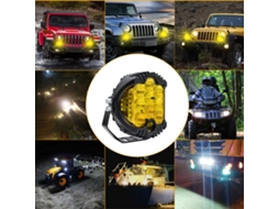7inch Led Work Light Pods Spot Flood Combo Offroad Lamp