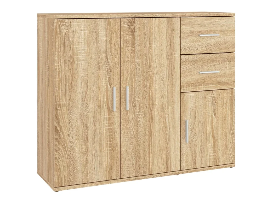 Sideboard, Sideboards Vidaxl Marrom Madeira Processada (n/a)