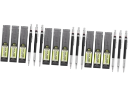 9ensembles Crayon Mécanique Plastique De Ergonomiques Avec Clip Pour Étudiants Dessin Et Esquisse
