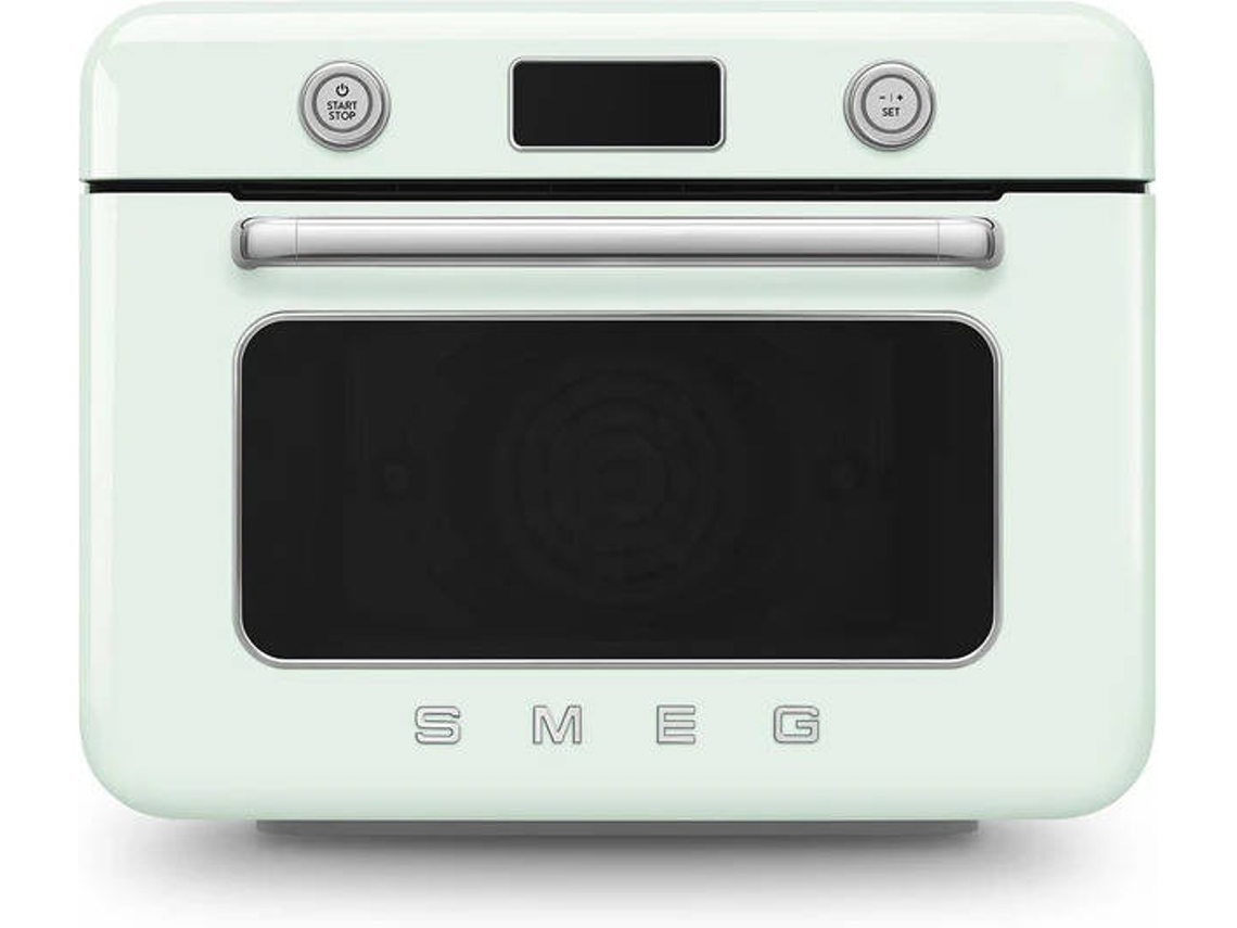 Forno com vapor SMEG COF01PGEU Anni 50 (30 L - 1800 W - Verde água)
