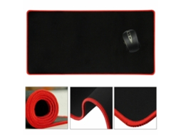Mouse Pad Antiderrapante Extra Grande 60 Cm X 30 Cm Para Jogos, Para Laptop E Macbook Vermelho SUNNY SPACES
