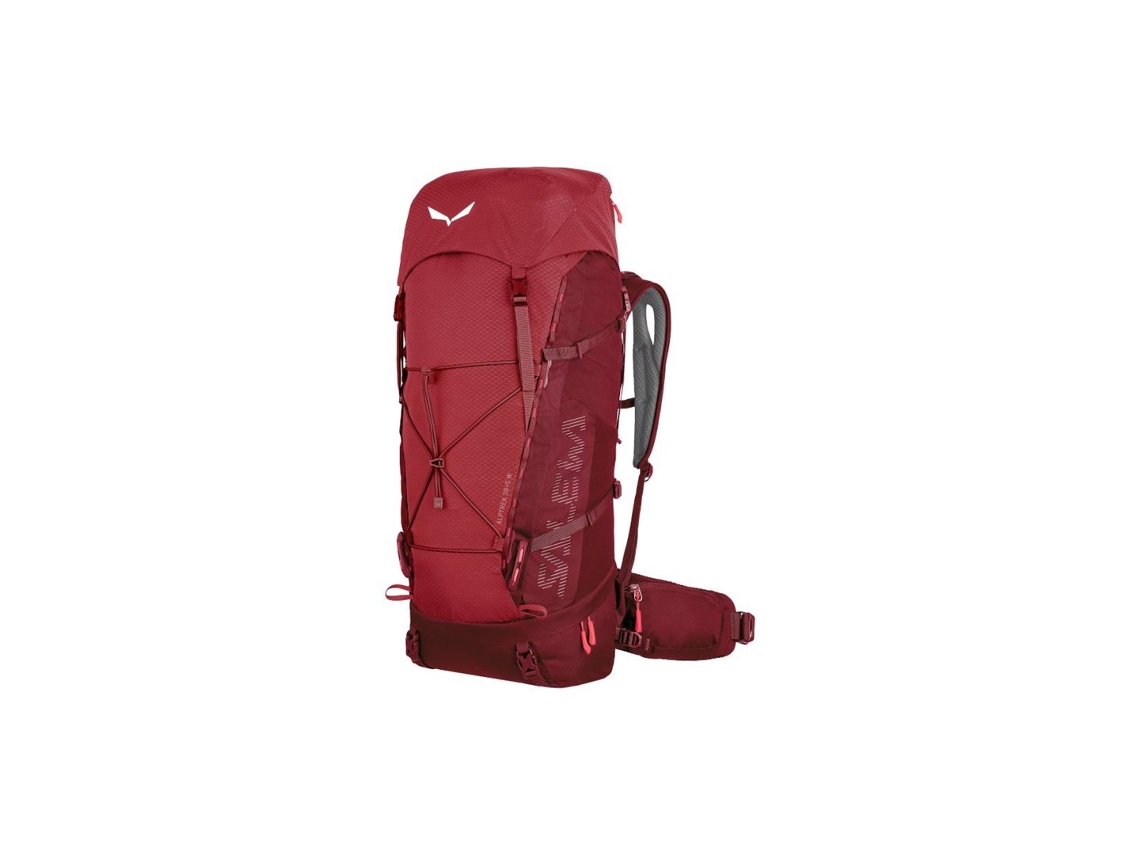 Mochila Alptrek 38 Mulher Pompeia Vermelha Syrah Salewa Slw