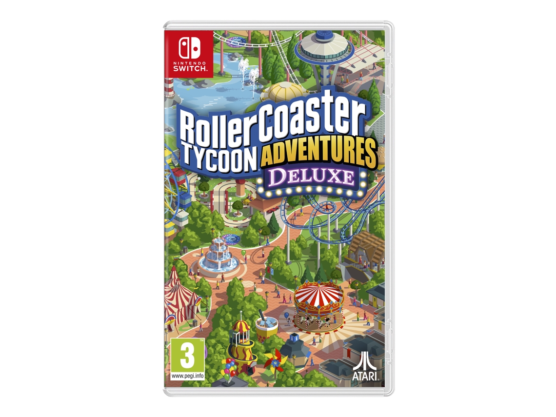 Jogo Nintendo Switch Rollercoaster Tycoon Adventures Deluxe