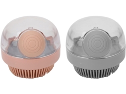 Lurelia Escova De Silicone Para Banho De Cuidado Corporal, Silicone Macio, Cerdas Macias E Pega Ergonómica, Uso Diário Suave