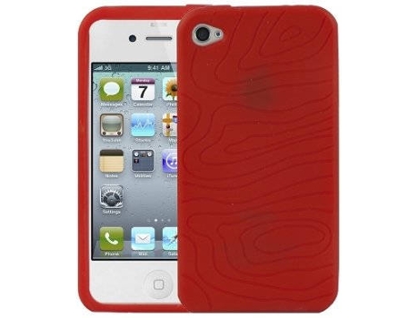 Capa iPhone 4 LOGOTRANS 102238 Vermelho