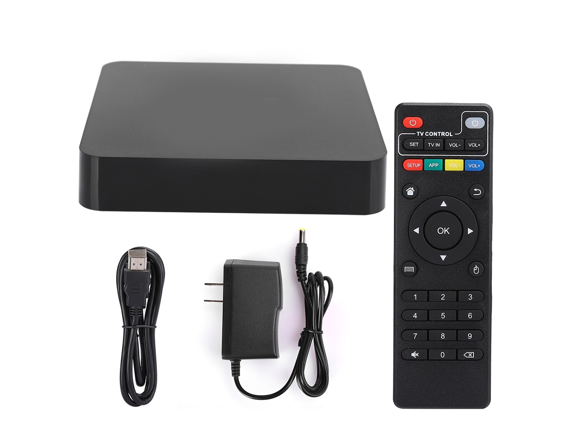 Tv Box Inteligente 4k Com Android 9.0 Reprodutor Multimídia
