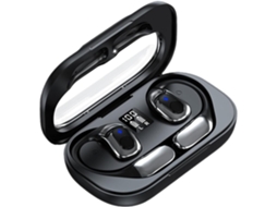 Auriculares Desportivos Sem Fios Bluetooth 5.4 Design Aberto Gancho De Orelha Som Hi-fi Som Estéreo Controlo Tátil Lurelia
