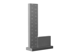 Régua Triangular Dobrável YURU 290mm Alumínio