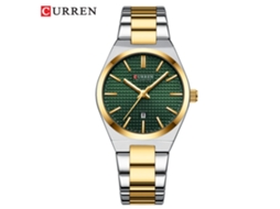 Relógio Feminino Simples, À Prova D'água, Com Calendário E Pulseira De Aço.