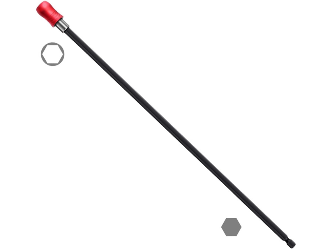 Extensor De Broca Aço Inoxidável Para Chave Fenda Longo Alcance,