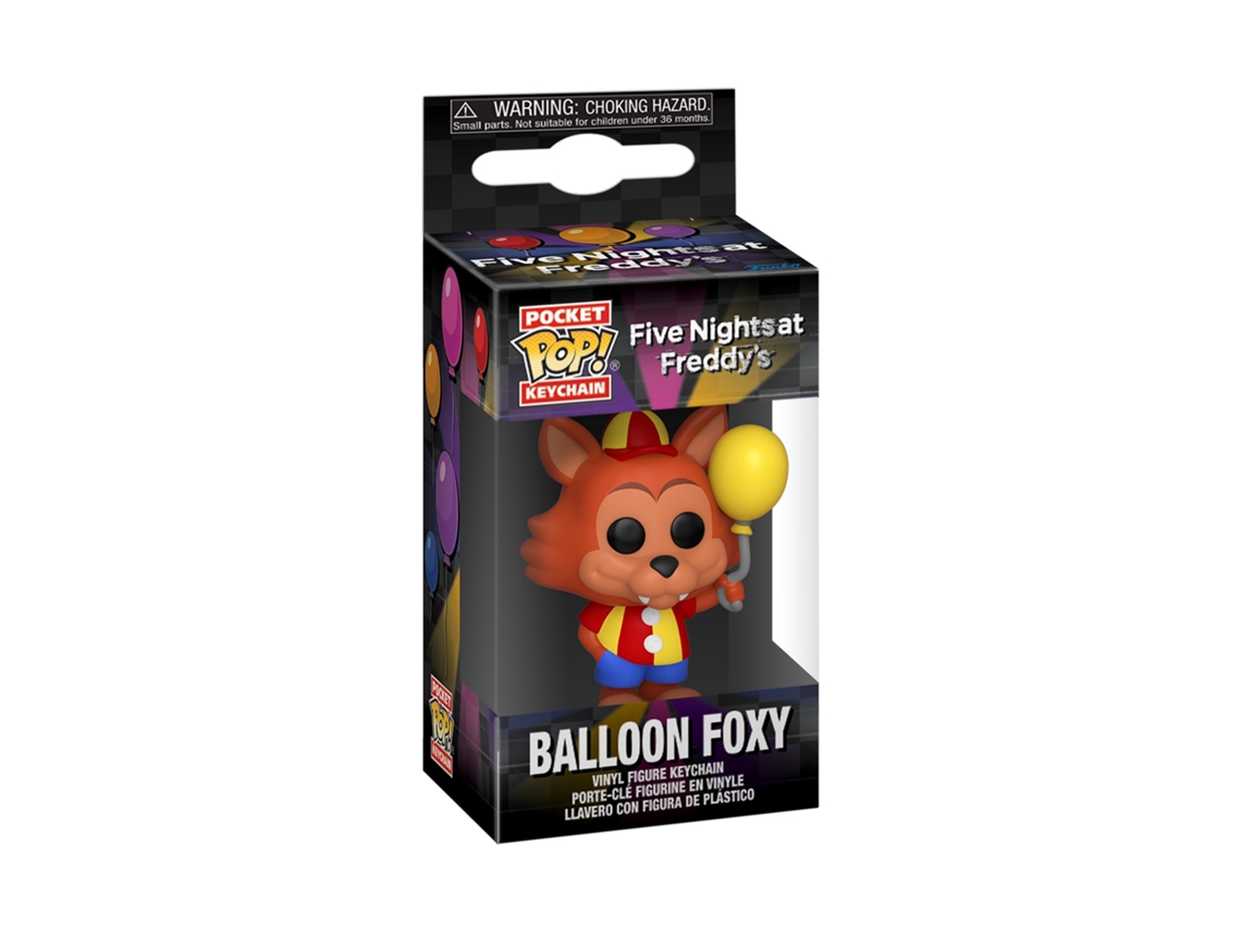 Figura FUNKO Pop Keychain: Fnaf Sb- Balloon Foxy