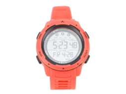 Relógio Digital Esportivo Masculino Cronógrafo Pulseira De Borracha À Prova D'água Outdoor Vermelho