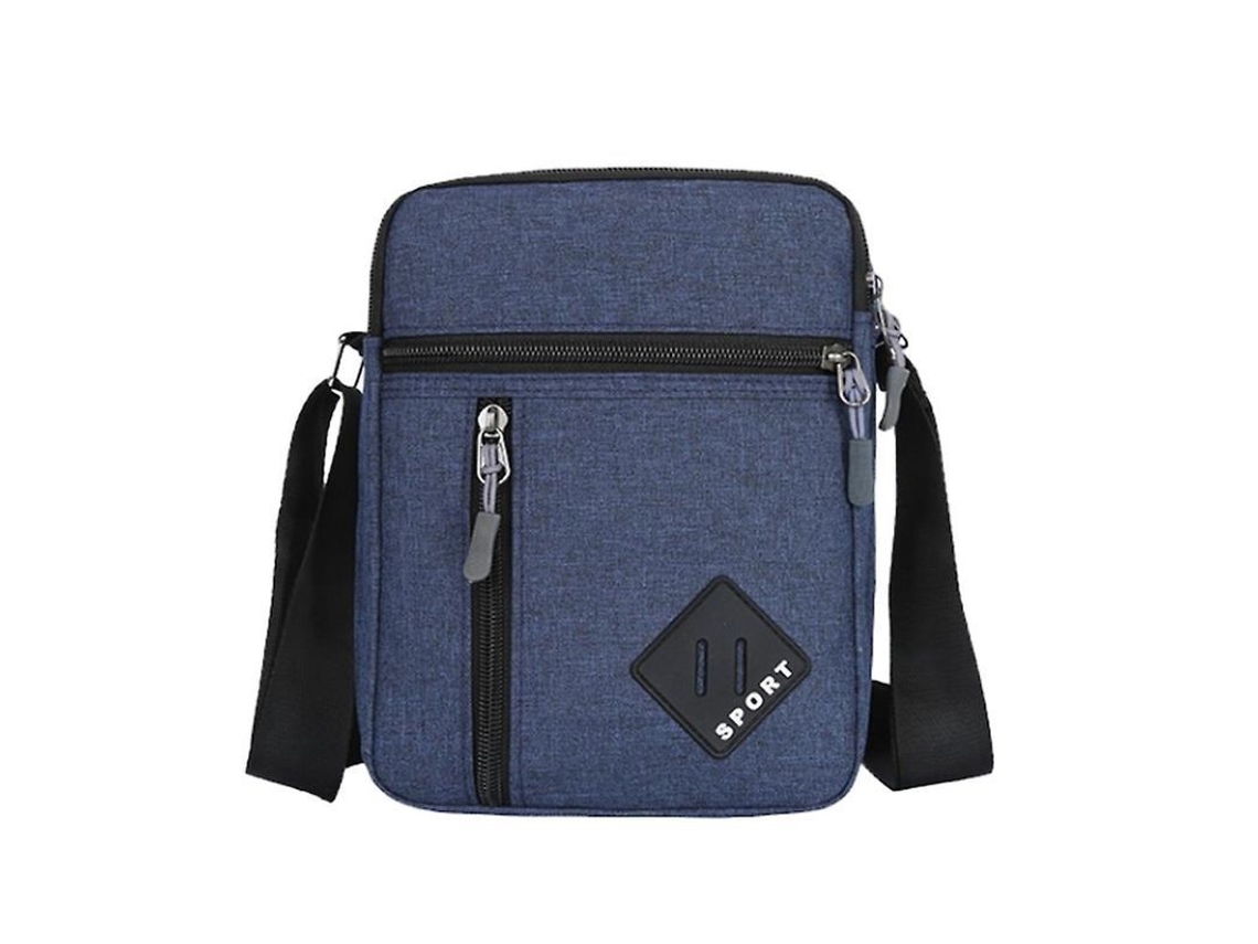 Mochila de ombro Homem, impermeável, Oxford, casual, para trabalho, viagem, bolsa transversal