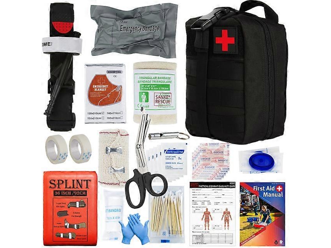 Kit De Primeiros Socorros Para Emergências Médicas, Kit De Sobrevivência Para Atividades Ao Ar Livre, Torniquete Tático Militar, Bandagem Israele