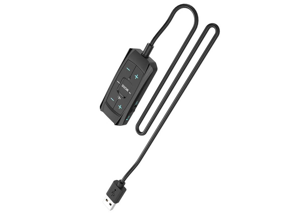 Cabo Adaptador De Áudio Usb Para 3,5 Mm Virtual 7.1 Usb Placa De Som Externa Slowmoose