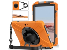 Capa Protetora Colorida À Prova De Choque Em Silicone + Pc Com Suporte, Alça De Ombro, Alça De Mão E Compartimento Para Caneta Para Microsoft Surface
