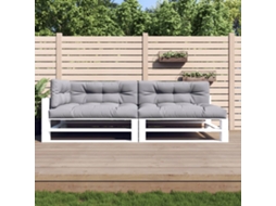 Almofadões P/ Mã³veis De Paletes 5 Pcs Tecido Cinza Dkd Home Decor
