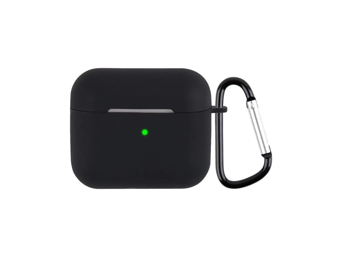 Aetheria capa Protetora de Silicone Suave para Ios Earbuds 3 com Proteção Anti queda 360 Graus