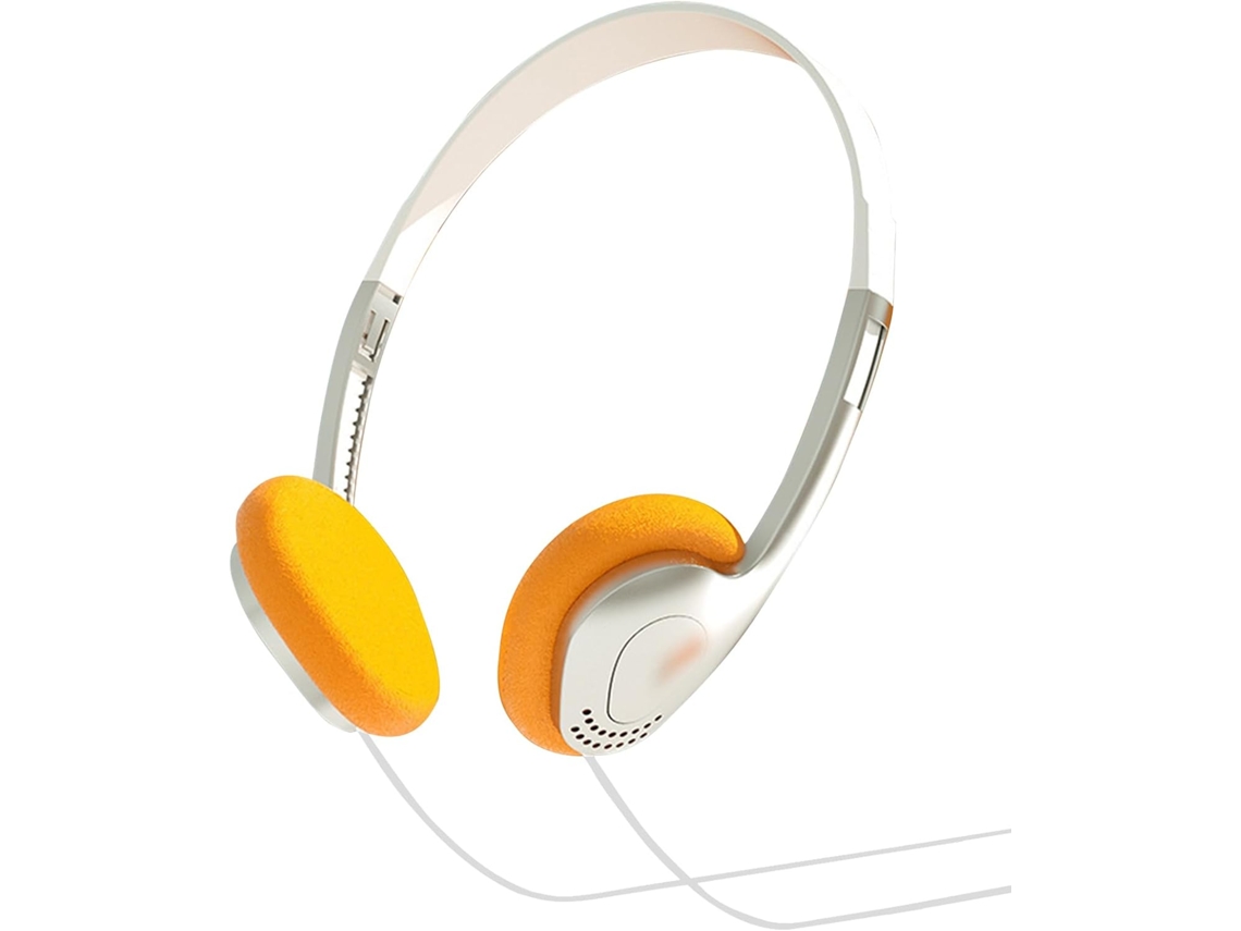 Fone De Ouvido Retrô Estéreo Com Som Confortável
