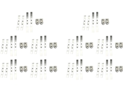 Molas de suspensão SFUSHOS, 20 pares, aço, para RC