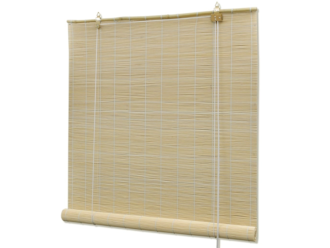 Estore De Enrolar 100 X 160 Cm Bambu Natural
