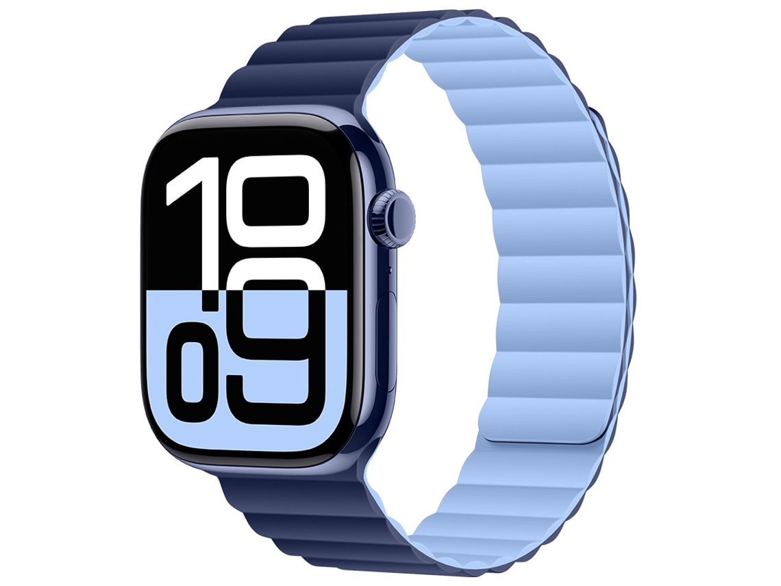 Bracelete Para Apple Watch 38/40/41/42mm Azul Escuro Cuich