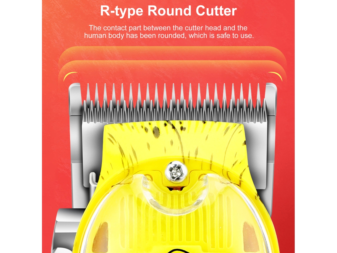 Kit De Cortador De Cabelo Elétrico Sem Fio Para Homens Com 16 Pentes-guia E Acessórios De Grooming