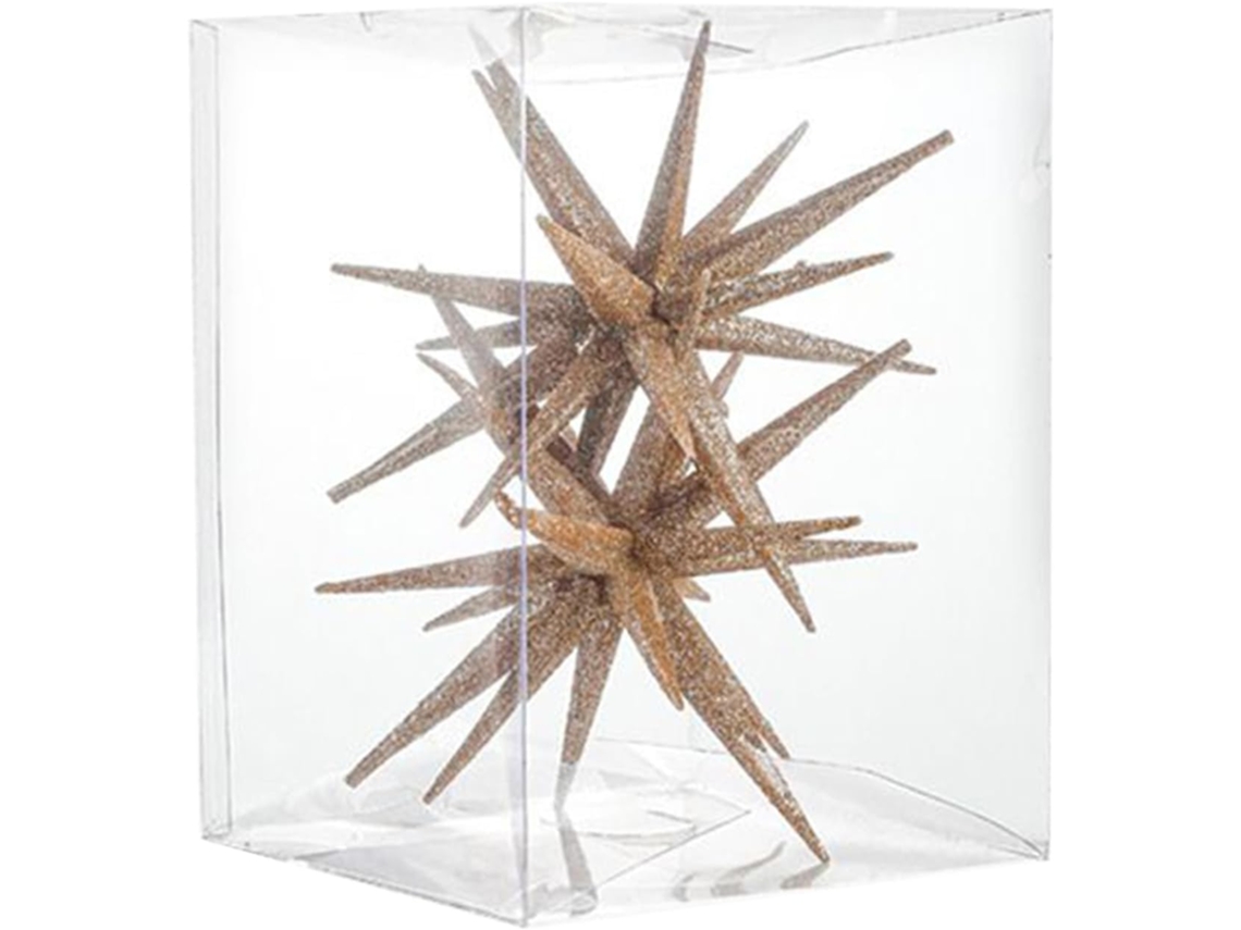 Conjunto De 2 Estrelas Decorativas Com Lantejoulas Para Pendurar |