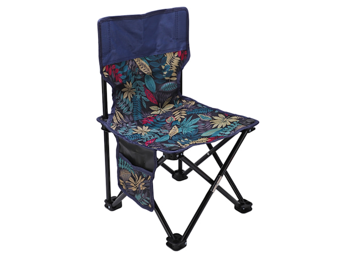 Cadeira Dobrável Portátil Impermeável Antiderrapante com Grande Capacidade Azul Maple AQUAFORGE