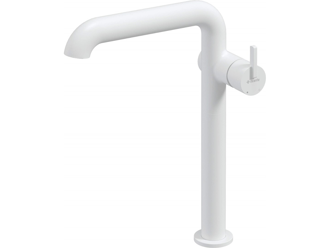 Tall Washbasin Mixer With Rectangular Spout Deante