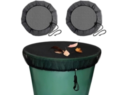 Rede Para Barril De Chuva Com Cordão, Proteção Contra Mosquitos E Folhas, Tamanho Ajustável 95cm